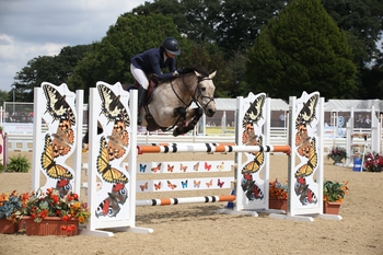 Elsi Jacques takes the Pony Silver League 148cm & Under Final title